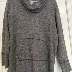 Sonoma Gray Cowl Neck Sweater